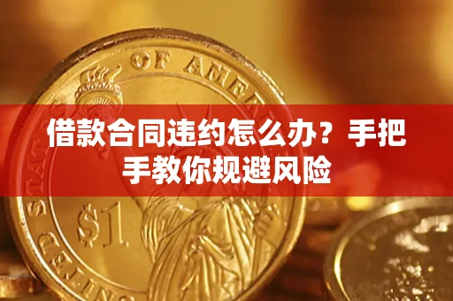 北京借款合同违约怎么办？手把手教你规避风险