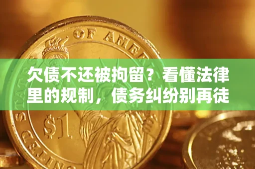 北京欠债不还被拘留？看懂法律里的规制，债务纠纷别再徒劳奔波