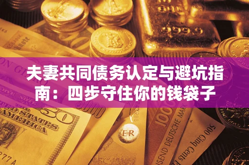 北京夫妻共同债务认定与避坑指南：四步守住你的钱袋子