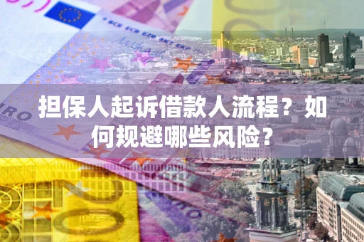 北京担保人起诉借款人流程？如何规避哪些风险？