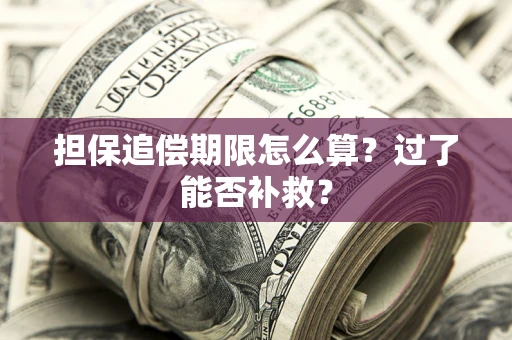北京担保追偿期限怎么算？过了能否补救？